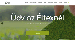 Desktop Screenshot of eltex.hu